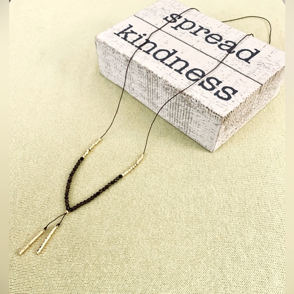 🆕 Gorjana Power Gemstone Pyrite Beaded Necklace - Picture 3 of 10